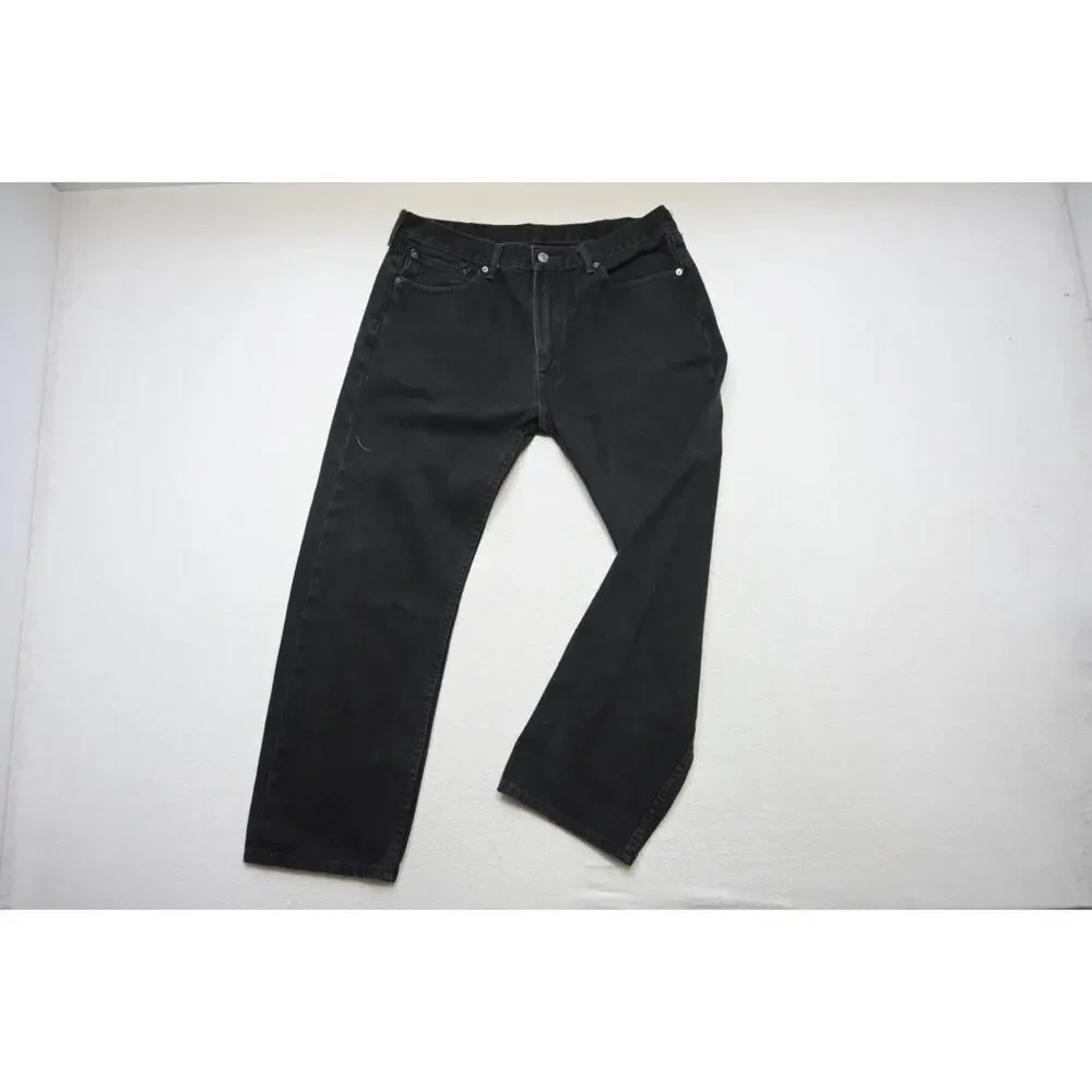 Levi's 505 Regular‎ Fit Straight Rugged Denim Jeans Mens Sz 36 x 30 Tag(38x30)